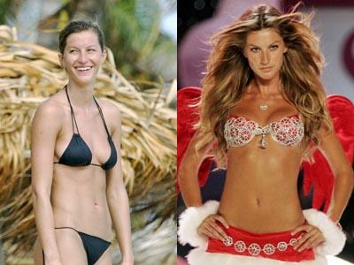 Супермодели без грима