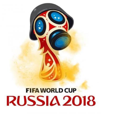 Бритва, картина Мунка и другие фотожабы на эмблему ЧМ-2018