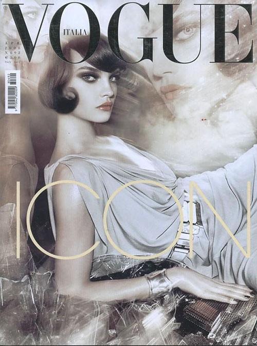Лучшие обложки модных журналов за 2008 год