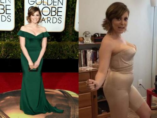 Скотч, приклеенные локоны и другие хитрости звезд, попавшие на фото