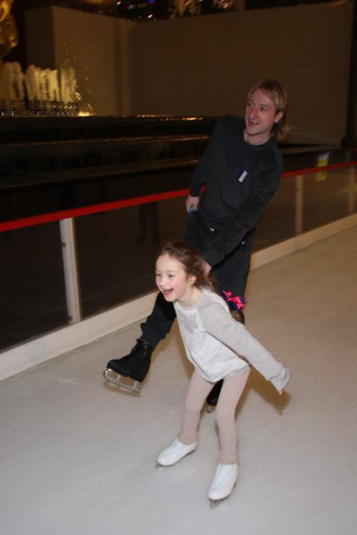 Евгений Плющенко устроил мастер-класс для всех желающих