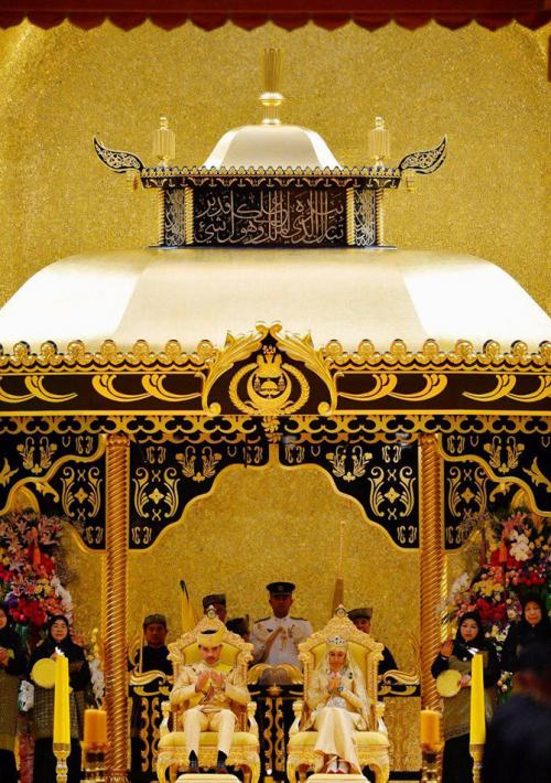 Роскошная свадьба будущего султана Брунея