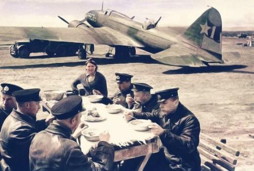 Уникальные цветные фото времен второй мировой войны