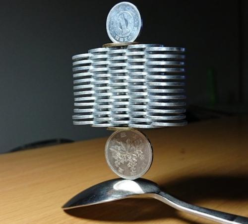 Нереальные конструкции из монет от японца Tanu