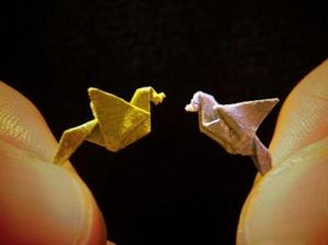 Оригами  вышло на микроуровень