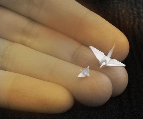 Оригами  вышло на микроуровень
