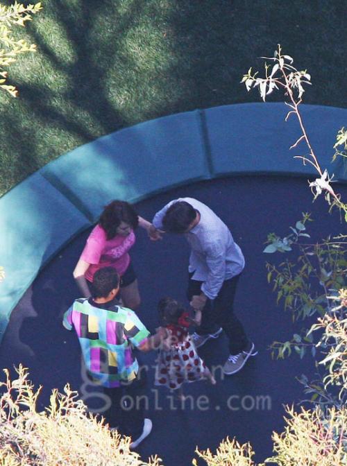 Самая красивая малышка Голливуда отметила трехлетие