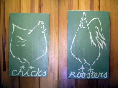 Необычный дизайн туалетных указателей