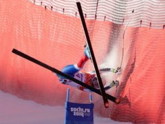 Досадные и страшные падения участников Олимпиады в Сочи