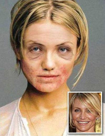 Кошмарные звезды: Photosop против голливудских стандартов красоты