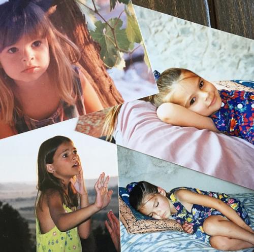 Супермодели выкладывают детские фото в Instagram