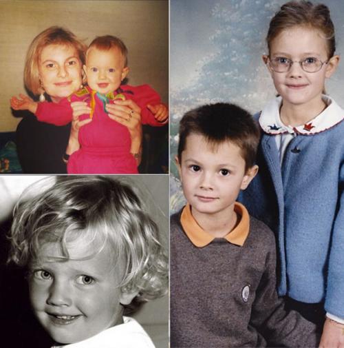 Супермодели выкладывают детские фото в Instagram