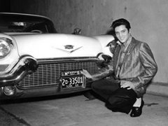 Редкие снимки Элвиса Пресли в любимом городе