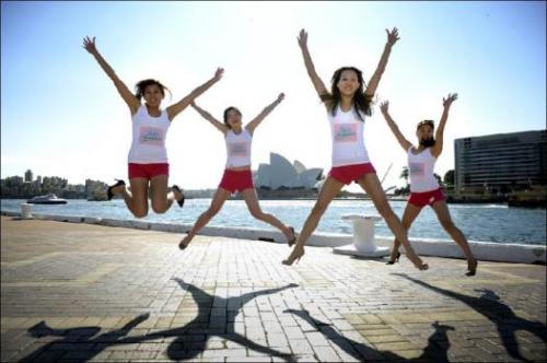 Австралийки побили мировой рекорд по бегу на шпильках