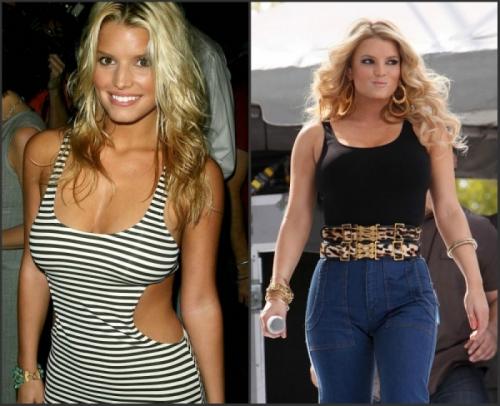Вчерашние красавицы, которые ведут борьбу с лишним весом