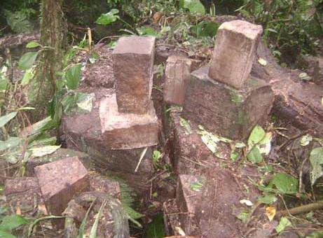 Природные образования, похожие на творения рук человеческих