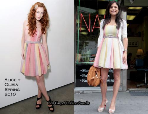 Звезды копируют подиум