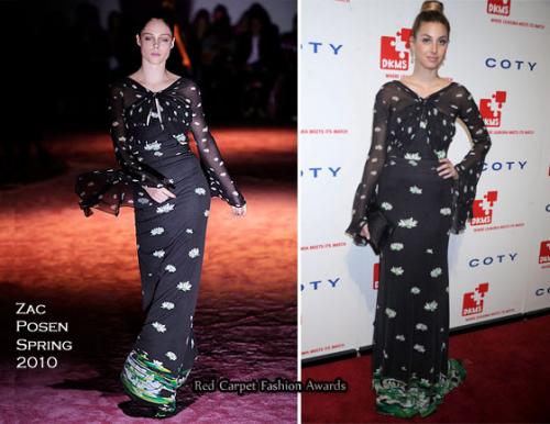 Звезды копируют подиум