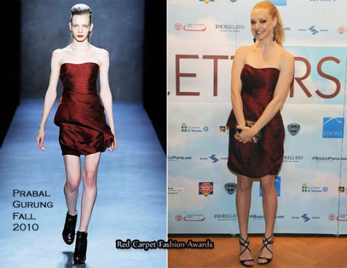 Звезды копируют подиум