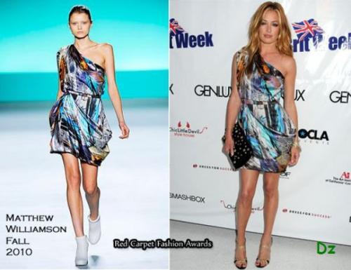 Звезды копируют подиум