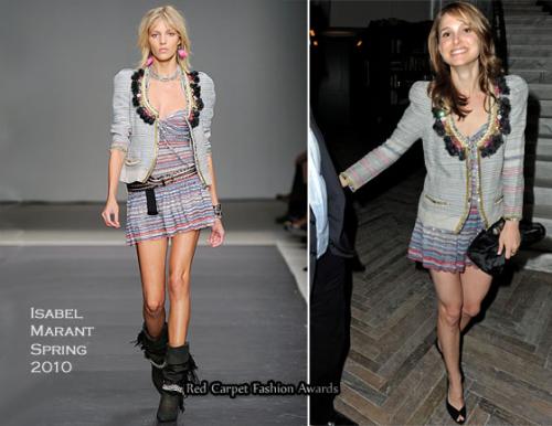 Звезды копируют подиум