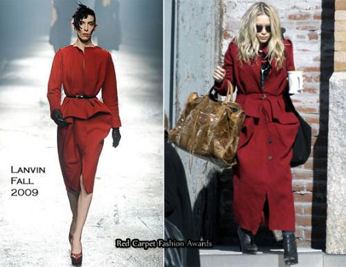 Звезды копируют подиум