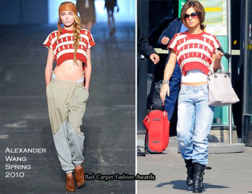 Звезды копируют подиум