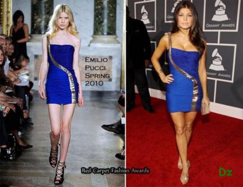 Звезды копируют подиум