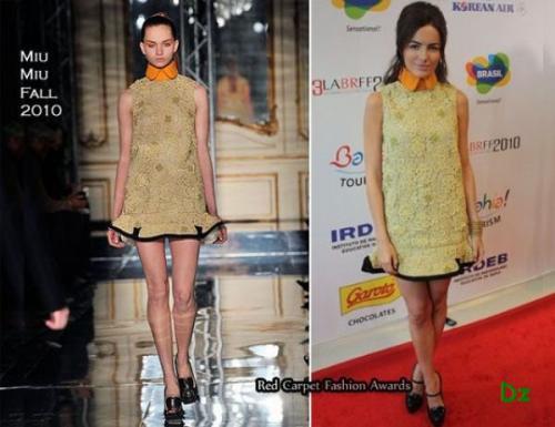 Звезды копируют подиум