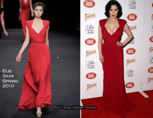 Звезды копируют подиум