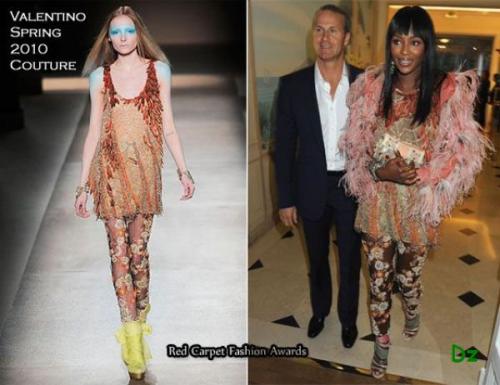 Звезды копируют подиум