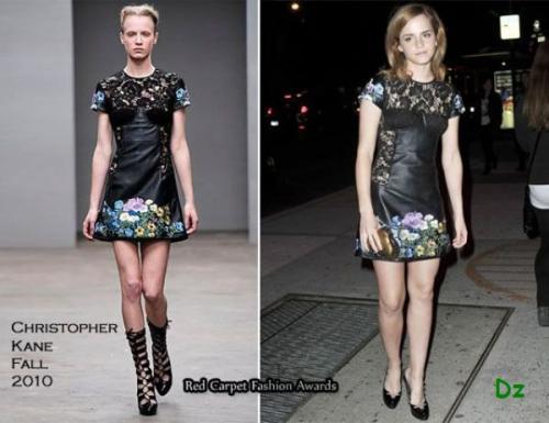 Звезды копируют подиум