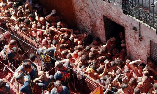 Фестиваль Томатина побил в этом году рекорд посещаемости