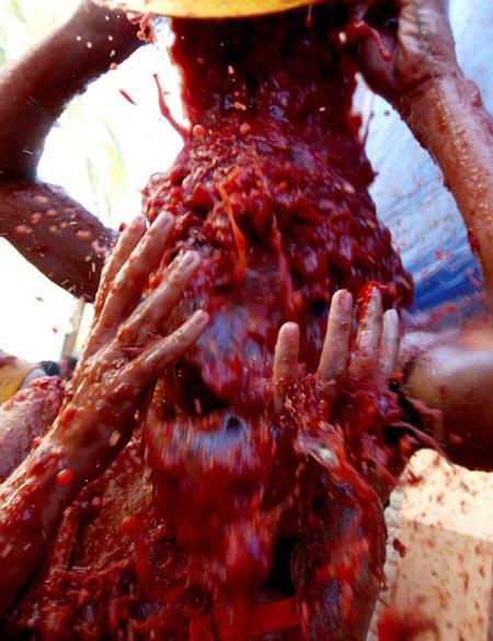 Фестиваль Томатина побил в этом году рекорд посещаемости