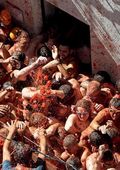 Фестиваль Томатина побил в этом году рекорд посещаемости