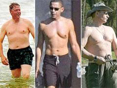 Политика с голым торсом