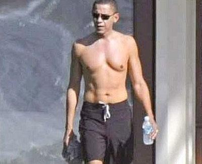 Политика с голым торсом