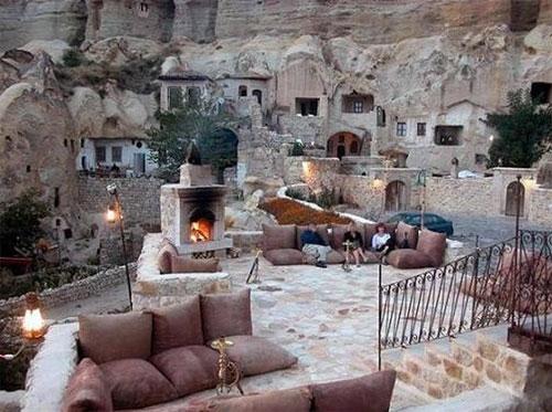Пещерная гостиница в Каппадокии