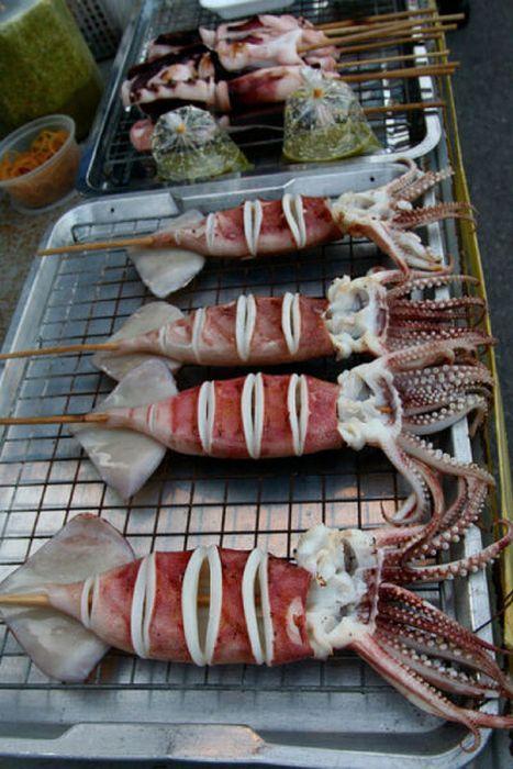 Экзотический фаст-фуд на улицах мира