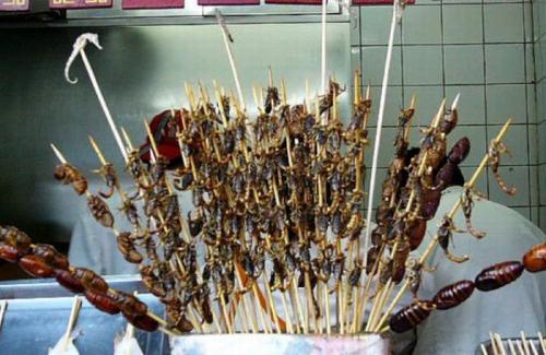 Экзотический фаст-фуд на улицах мира