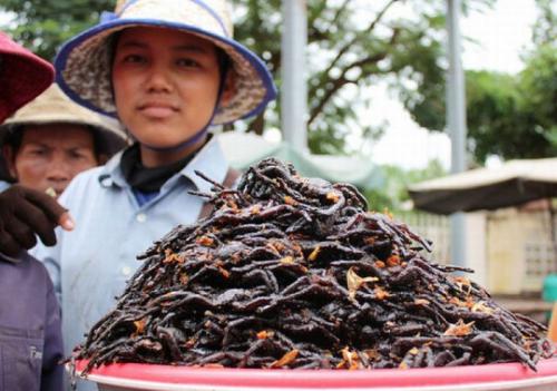 Экзотический фаст-фуд на улицах мира
