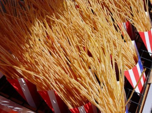 Экзотический фаст-фуд на улицах мира