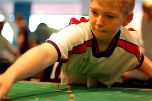 Звезды настольного футбола провели чемпионат мира