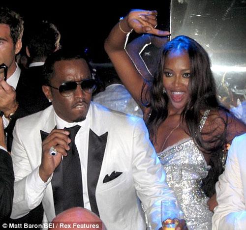 Лысеющая Наоми Кемпбелл зажигала на вечеринке в Каннах