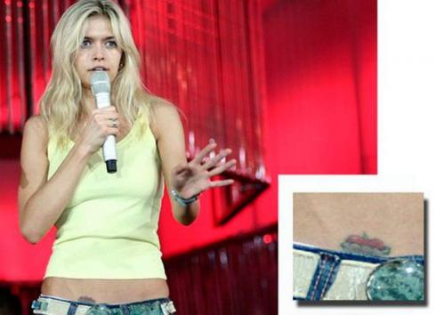 Татуировки российских звезд, которые мало кто видел