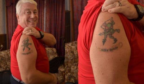 Татуировки российских звезд, которые мало кто видел