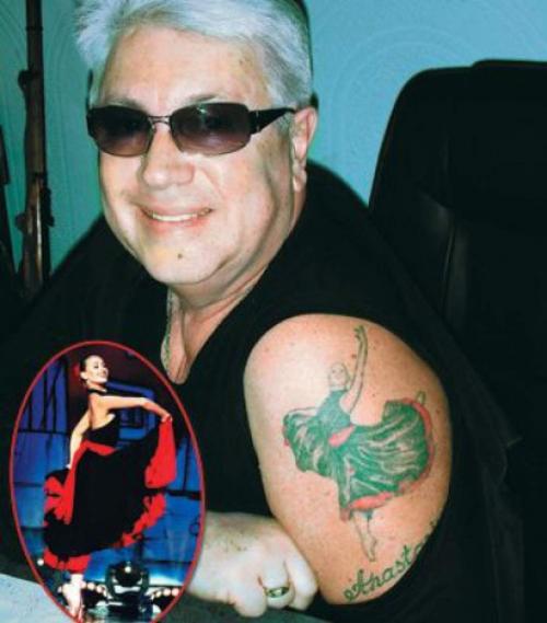 Татуировки российских звезд, которые мало кто видел