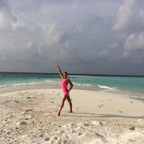 Как отдыхают российские звезды на Мальдивах