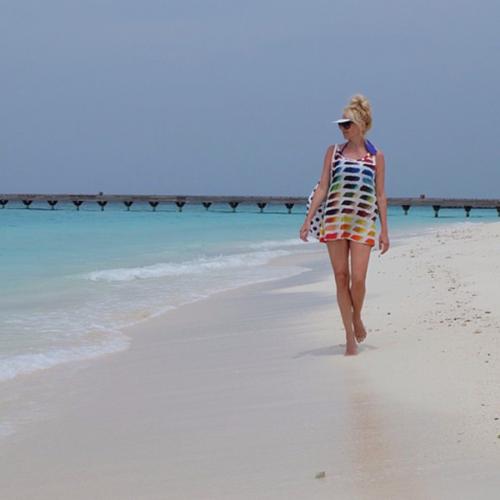 Как отдыхают российские звезды на Мальдивах