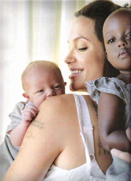 Первые снимки дочки Анджелины Джоли